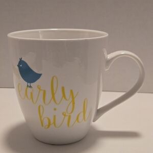 Pfaltzgraff Early Bird Mug with Blue and Yellow Design